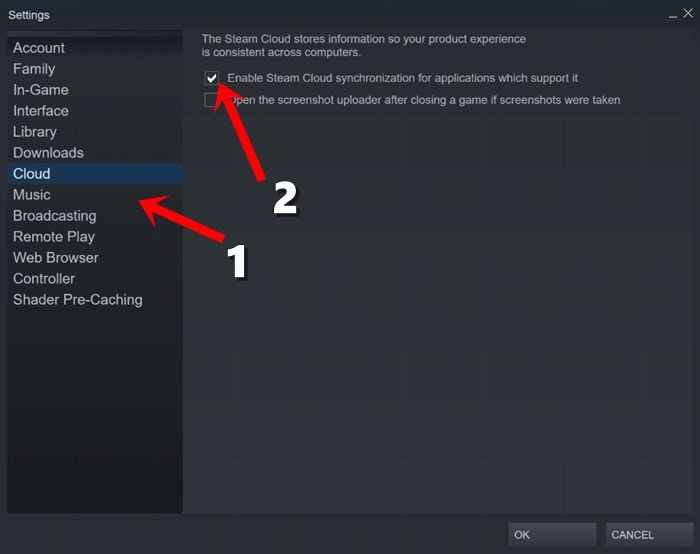 all system steam sync