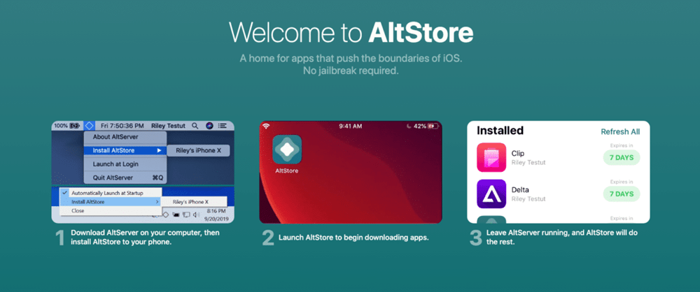 эмуляторы altstore ios