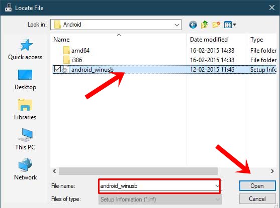 android-winusb-inf-file