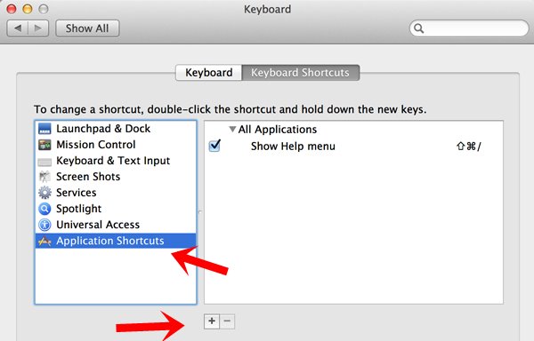 keyboard shortcut for mac applications menu keyboard shortcut for mac applications menu