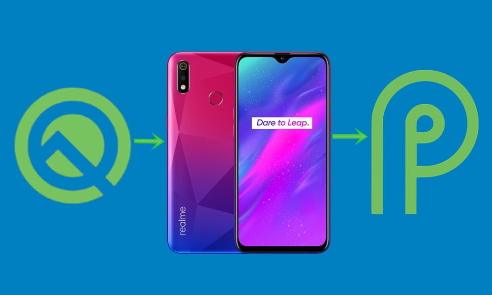 downgrade Realme 3 android 9