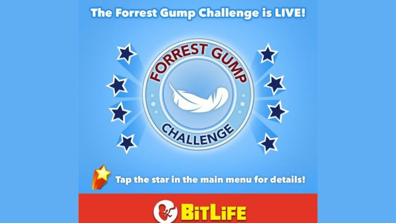 forrest gump challenge bitlife
