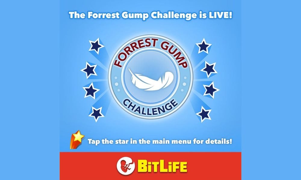 forrest gump challenge bitlife