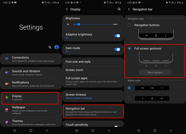 How to Hide the Navigation Bar in Samsung One UI