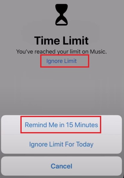 Игнорировать время простоя iPhone