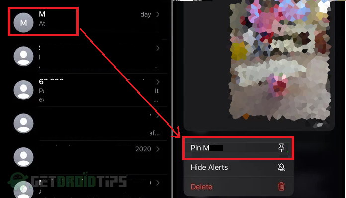 How to pin conversations on iMessage