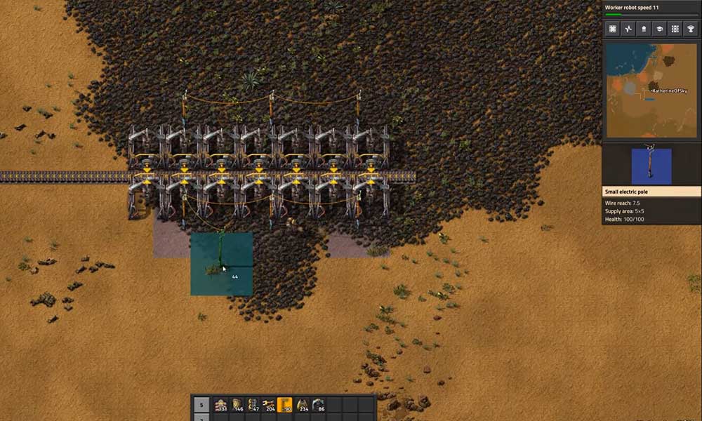 Factorio: How to Build a Smelting Setup – Tutorial