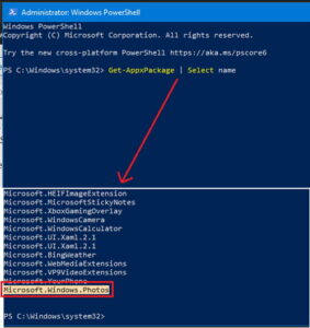 How to Reset Microsoft Store Apps using PowerShell in Windows 10