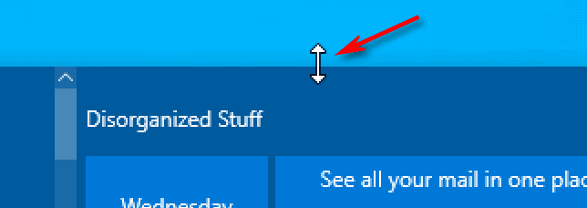 How to Resize the Start Menu and Taskbar in Windows 10