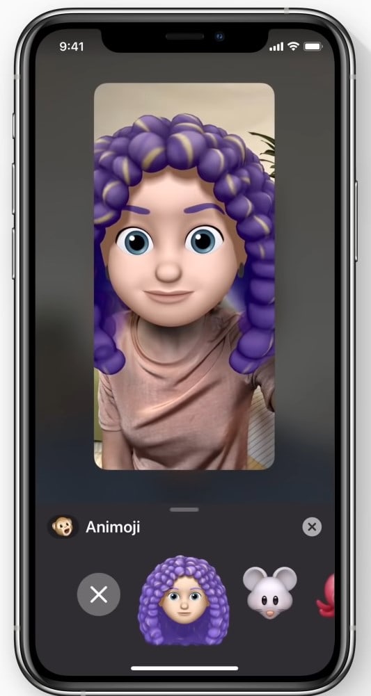 Facetime animoji effects