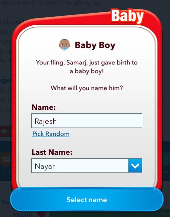 Bitlife Surname Update