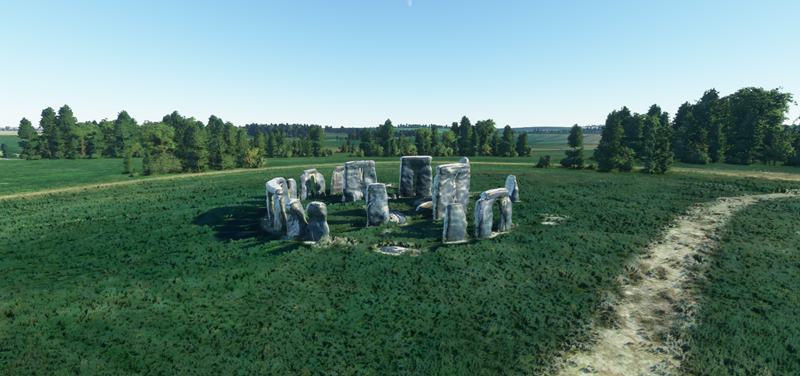 stonehenge Flight Simulator