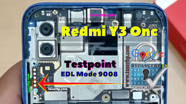 ISP EMMC pada Redmi Y3