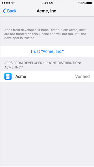 trust app
