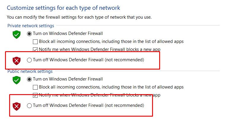 turn off windows defender