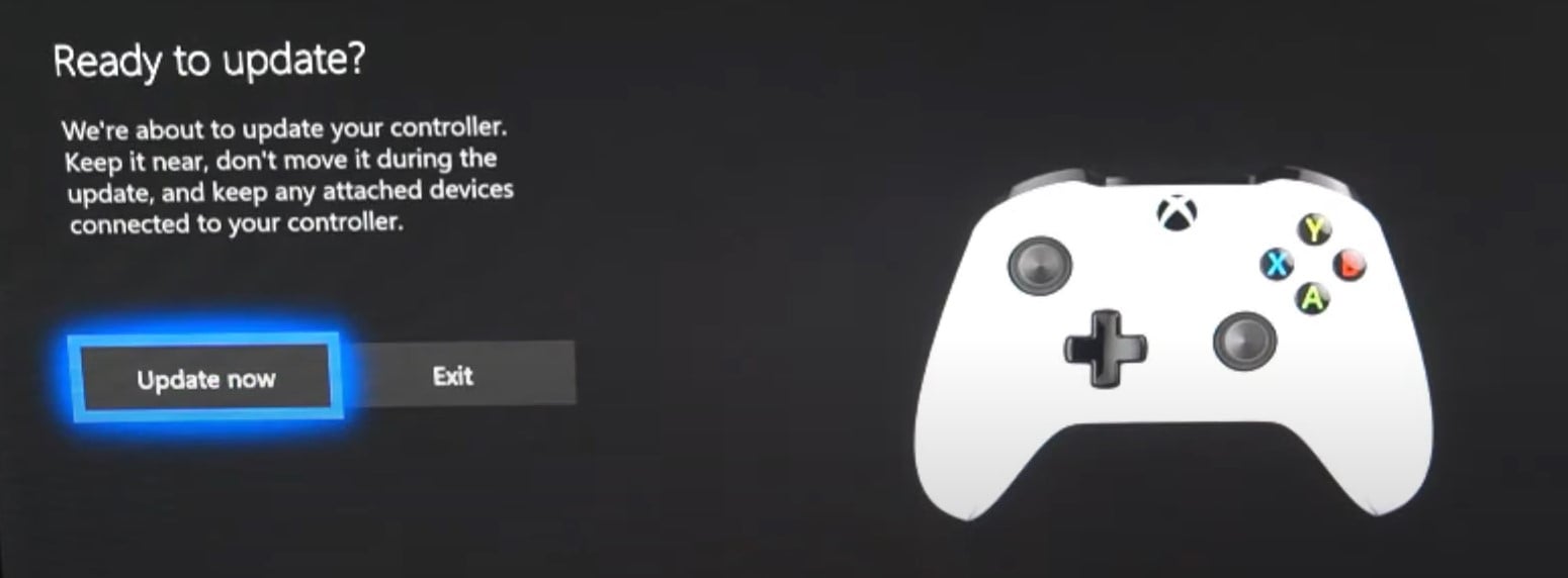 update xbox one controller