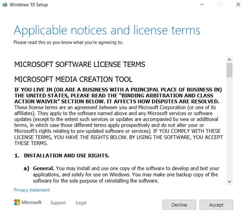 windows 10 license