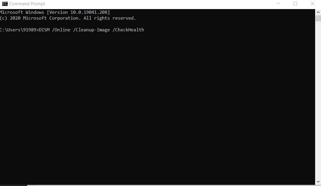 command prompt