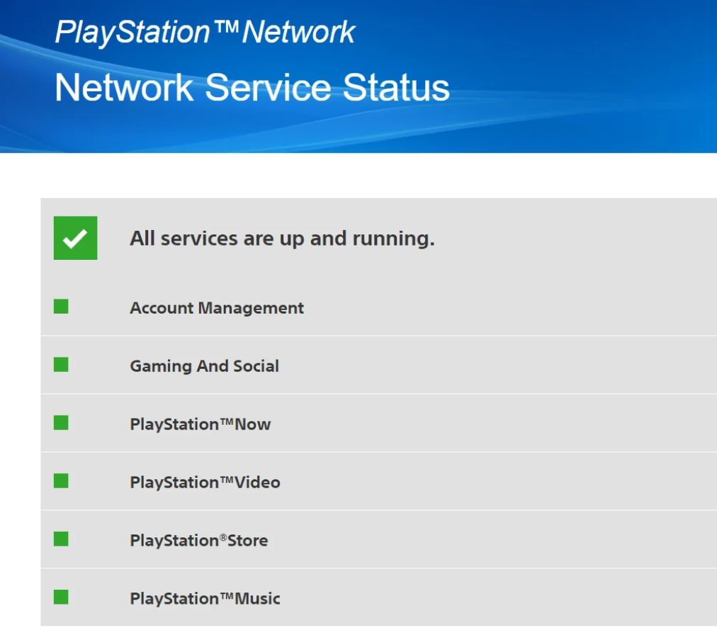 Playstation network status. Сервера PSN статус. Статус службы PSN. Account Management PLAYSTATION. Состояние сети плейстейшен нетворк.