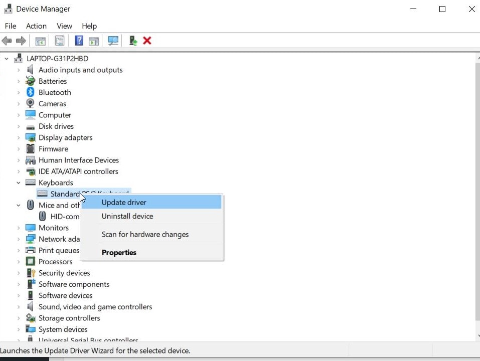 device manager
