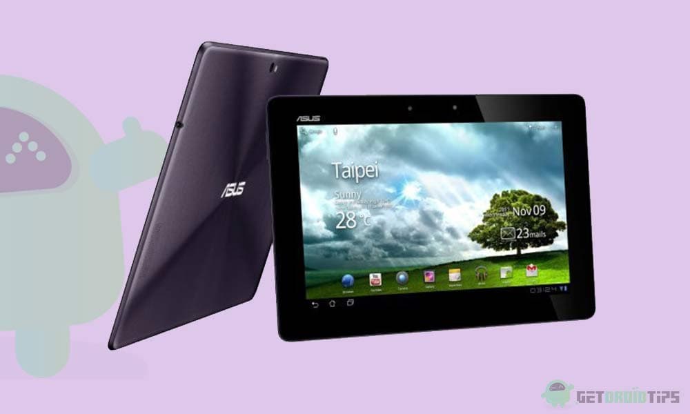 How to Install Official TWRP Recovery on Asus Transformer Prime and Root it