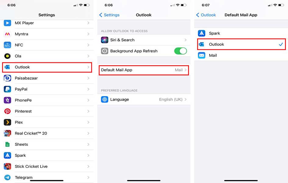 Как изменить приложение электронной почты по умолчанию на iPhone или iPad