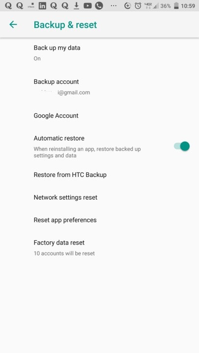 Do a Factory Reset - Android