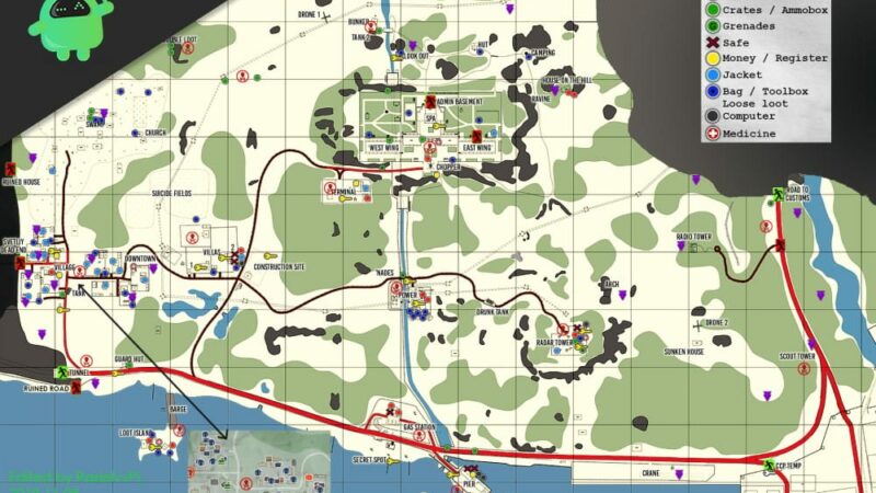 Escape From Tarkov Shoreline Map Guide 2020