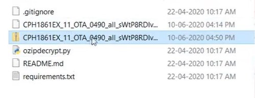 ZIP-файл Fastboot Images