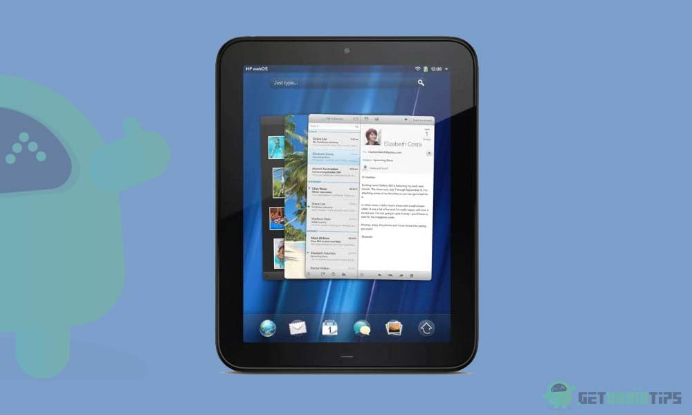 How to Install Official TWRP Recovery on HP TouchPad and Root it
