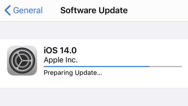How to Fix Stuck on Preparing Update in iOS or iPad