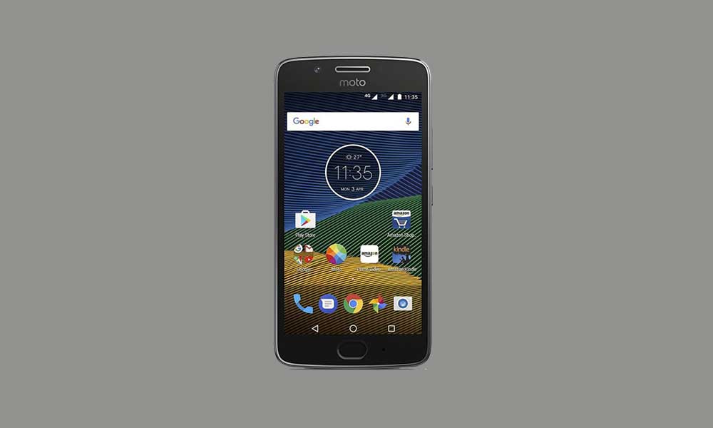 How to Install Stock ROM Firmware on Motorola G5 XT1676