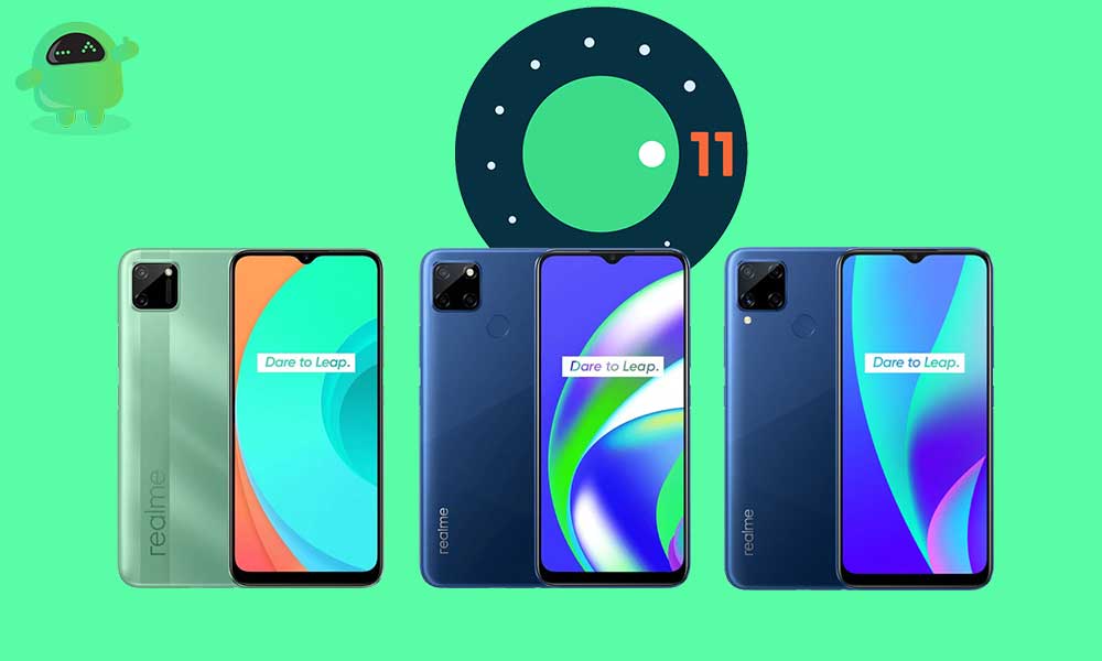 Realme C11, C12, and C15 Android 11 (Realme UI 2.0) Update Tracker