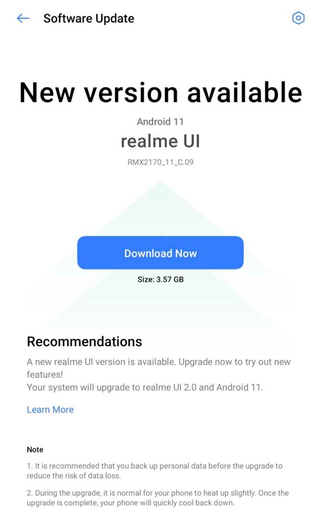 Realme 7 and 7 Pro Android 11 (Realme UI 2.0) Update Tracker