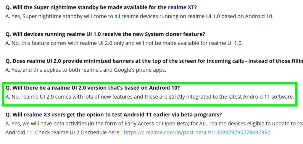 Realme UI 2.0 Update Tracker: What's New and All Eligible Device List