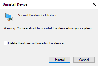 Reinstall Your Android Composite ADB Interface