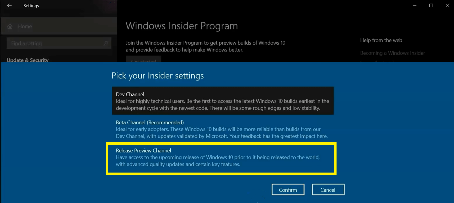How to update and install windows 10 20H2?