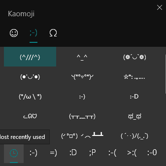 How to Add Kaomoji on Windows 10 (╯°□°)╯︵ ┻━┻?