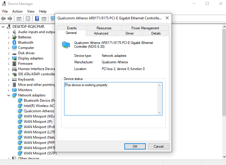 How to Fix If Ethernet Connection Not Working on Windows 10