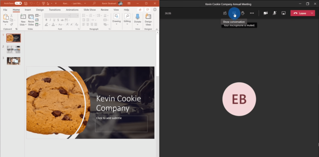 Share a PowerPoint Presentation in Microsoft Teams