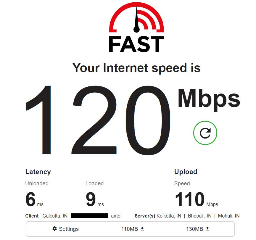 Check Your Internet Connection