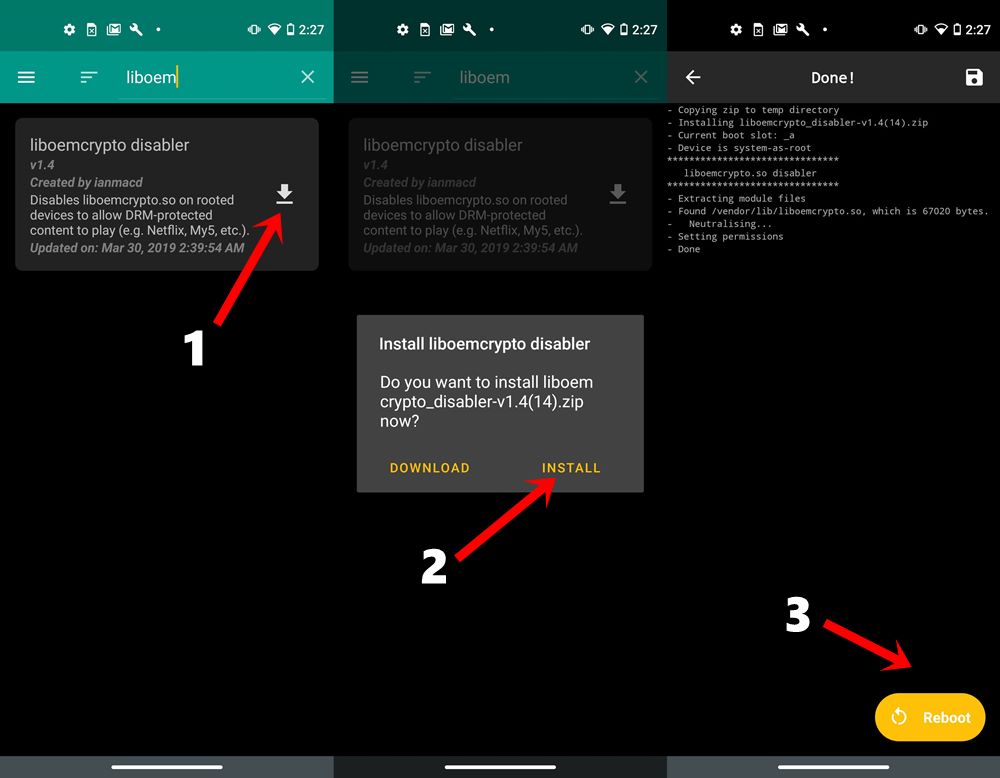 Video DRM fix module