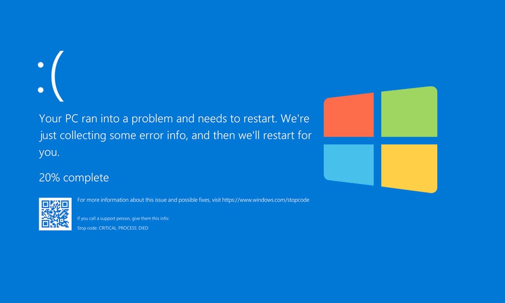 Your PC Ran Into a Problem and Needs to Restart Error: How to Fix It?