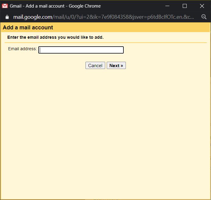add a email account