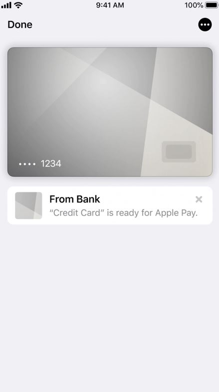bank approved apple pay