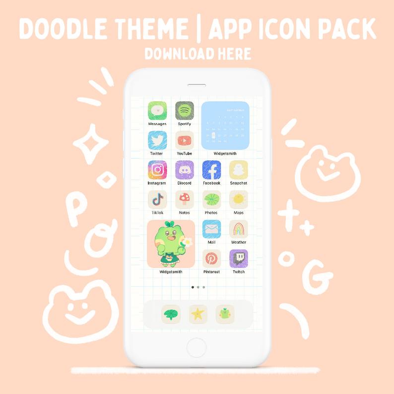 doodle theme icon pack