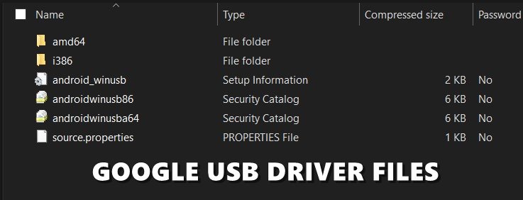 driver files