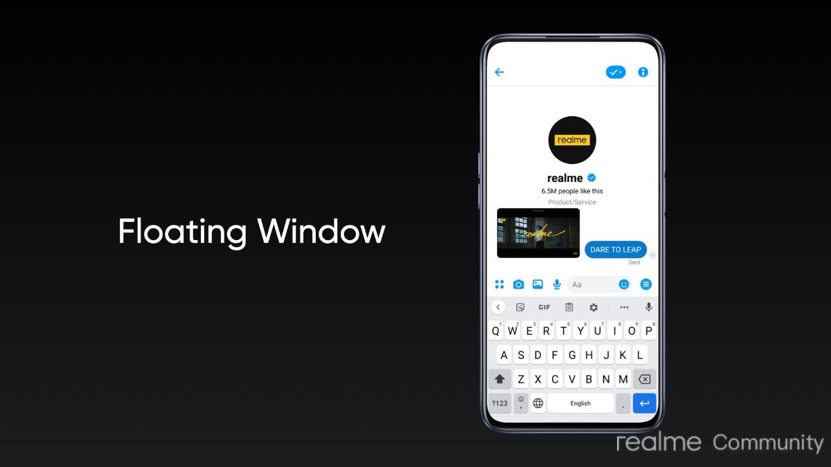 floating window realme ui 2.0