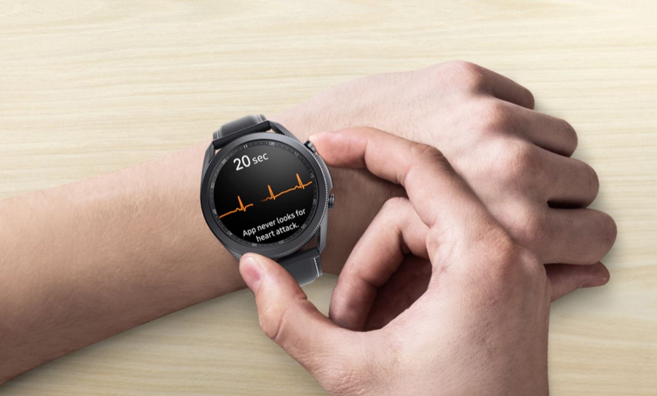 Galaxy Watch ЭКГ функция здоровья приложение