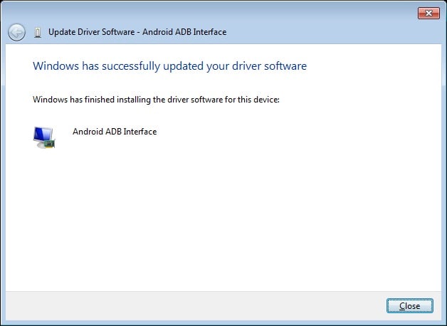 install usb drivers success